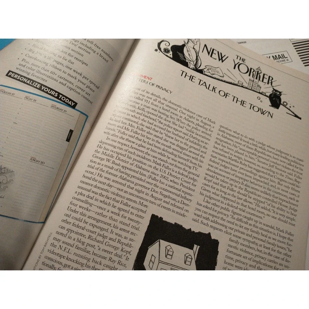 The New Yorker Magazine October 6 2014 Rand Paul Gone Girl Homeland Ad